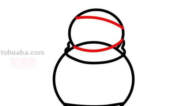 雪人怎么画