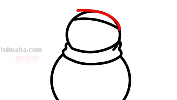 雪人怎么画