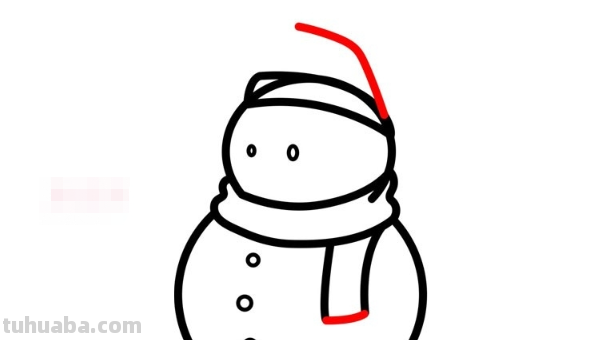 雪人怎么画