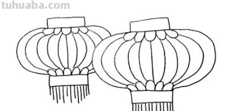 灯笼怎么画简单又好看