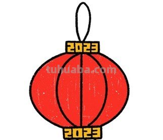 怎么画灯笼好看