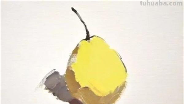 彩铅青梨怎么画 色彩梨子怎样画?用什么颜色?谢? 彩铅青梨怎么画 色彩梨子怎样画?用什么颜色?谢?
