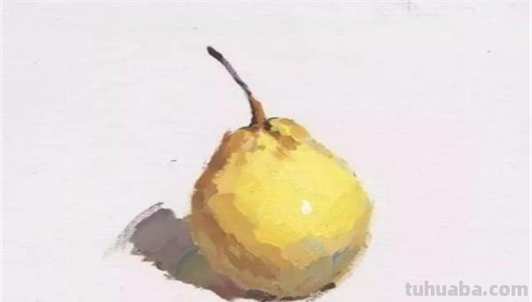 彩铅青梨怎么画 色彩梨子怎样画?用什么颜色?谢? 彩铅青梨怎么画 色彩梨子怎样画?用什么颜色?谢?
