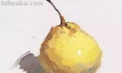 彩铅青梨怎么画 色彩梨子怎样画?用什么颜色?谢? 彩铅青梨怎么画 色彩梨子怎样画?用什么颜色?谢?