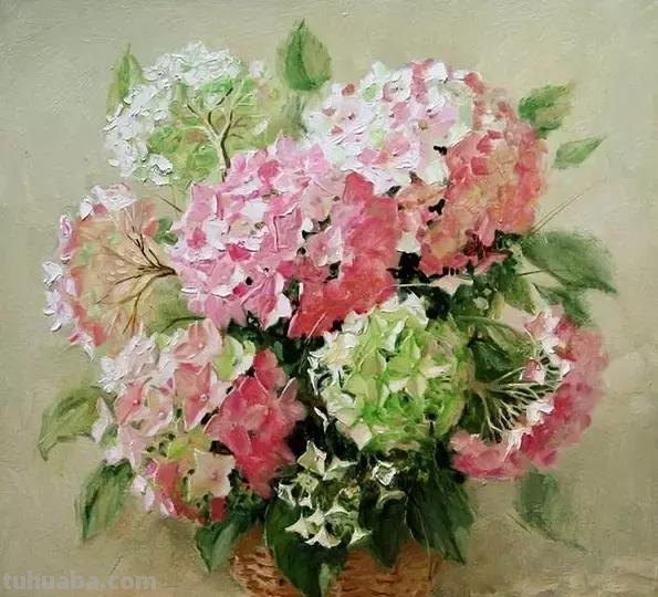 俄罗斯女画家Maria Pavlova静物花卉油画作品欣赏