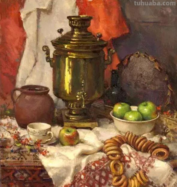 精美静物花卉-美国画家Delbert Gish