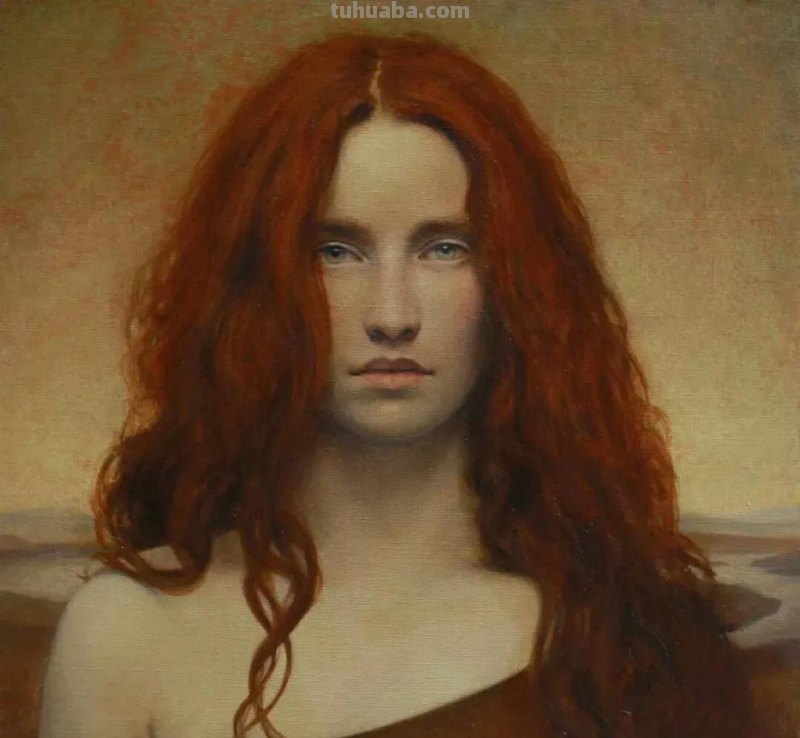 诗意的高冷静谧之美-特雷斯拉古典人物油画作品欣赏