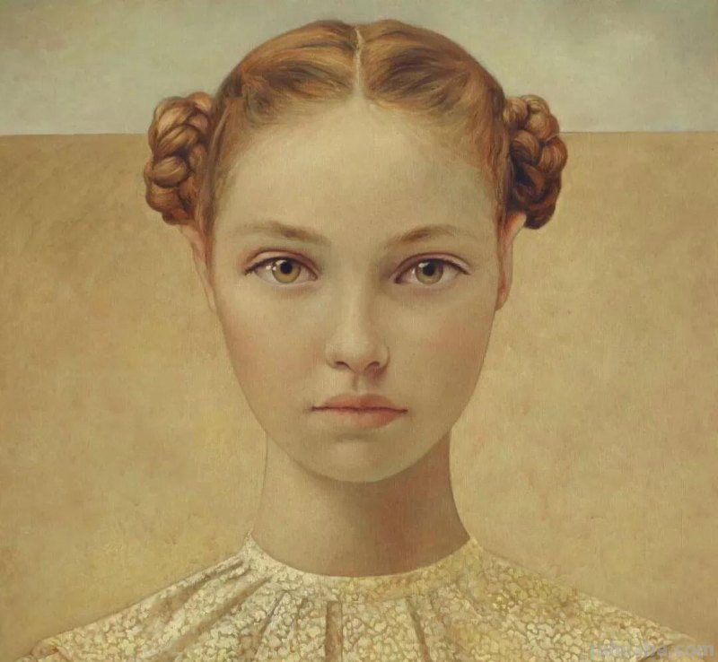 诗意的高冷静谧之美-特雷斯拉古典人物油画作品欣赏