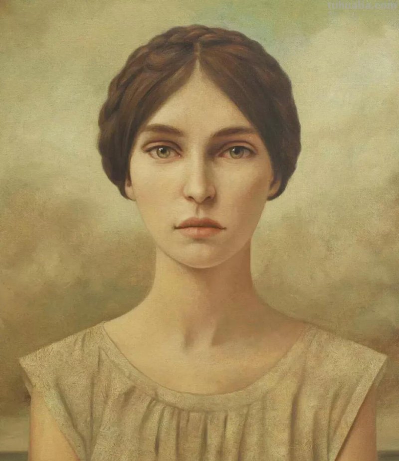 诗意的高冷静谧之美-特雷斯拉古典人物油画作品欣赏