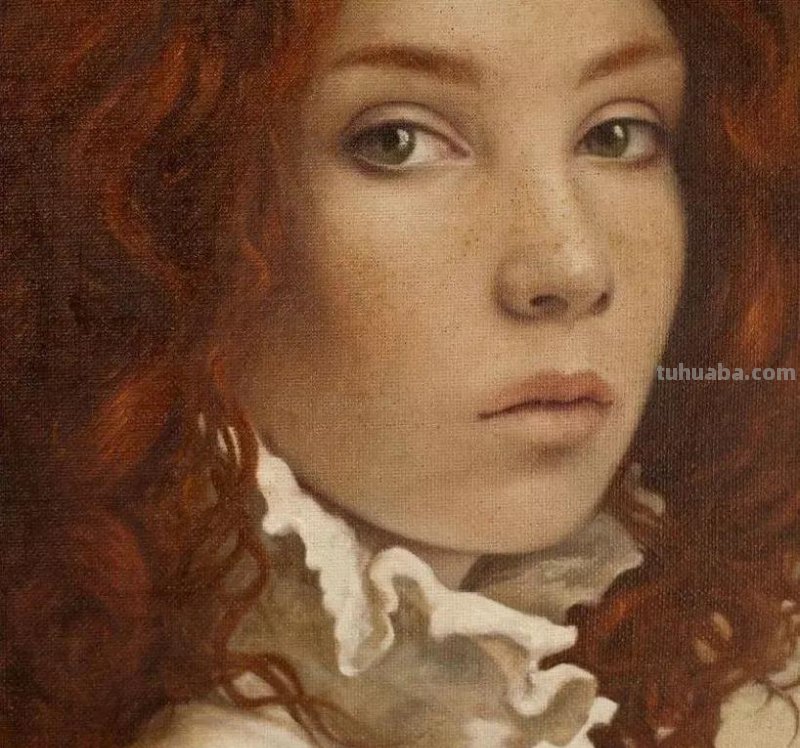 诗意的高冷静谧之美-特雷斯拉古典人物油画作品欣赏