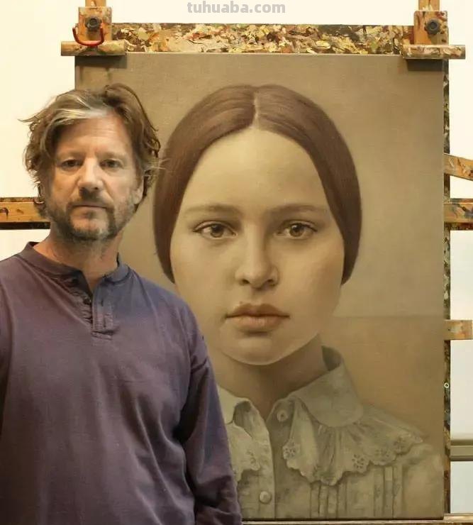 诗意的高冷静谧之美-特雷斯拉古典人物油画作品欣赏