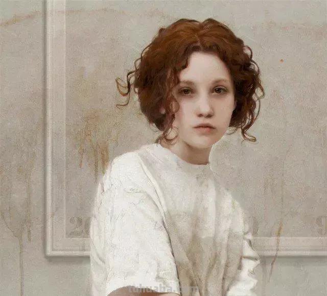 诗意的高冷静谧之美-特雷斯拉古典人物油画作品欣赏