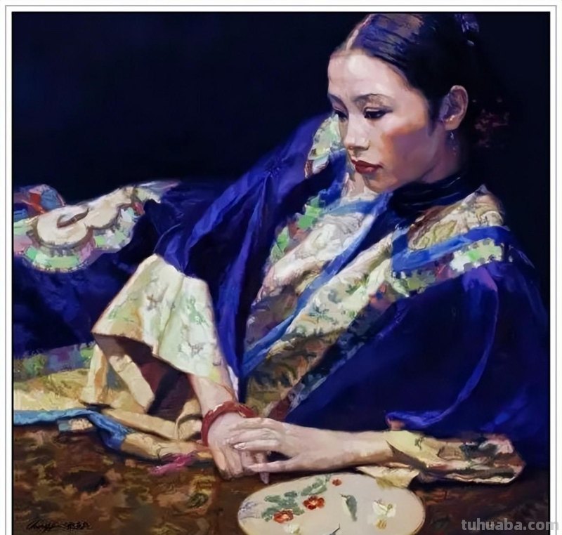 现代无与伦比著名油画大师陈逸飞四十五幅传世经典油画作品赏析