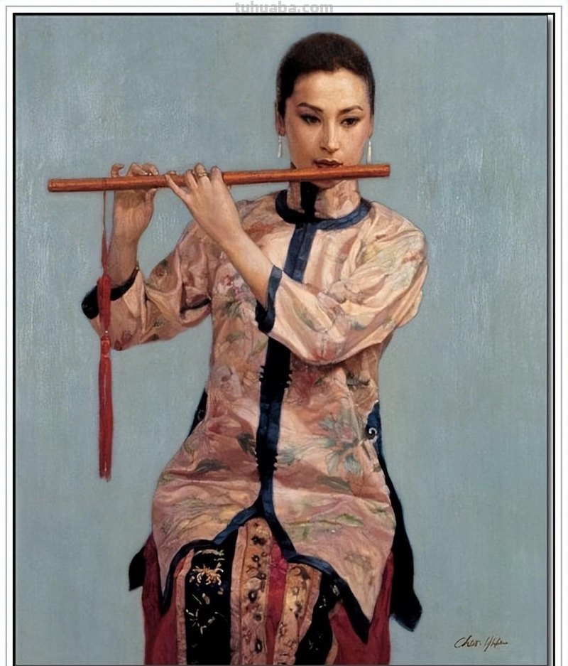 现代无与伦比著名油画大师陈逸飞四十五幅传世经典油画作品赏析