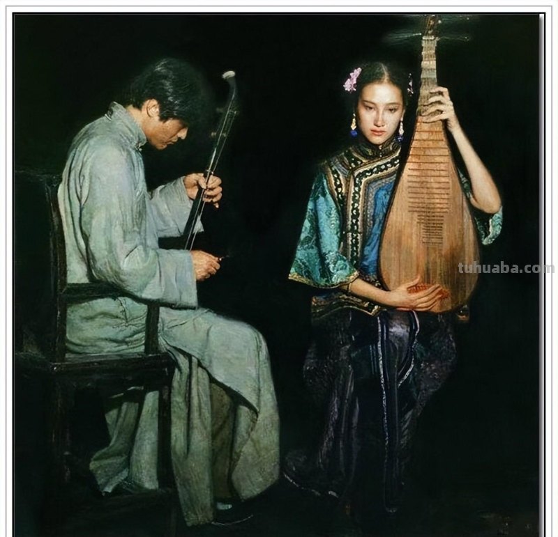 现代无与伦比著名油画大师陈逸飞四十五幅传世经典油画作品赏析