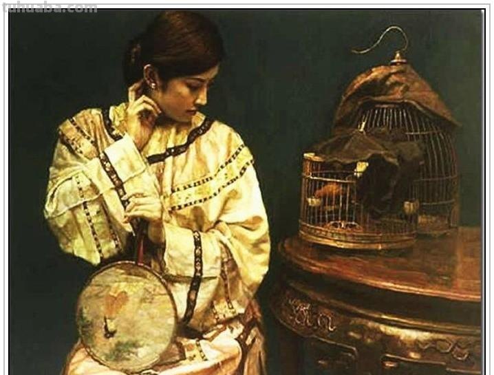 现代无与伦比著名油画大师陈逸飞四十五幅传世经典油画作品赏析