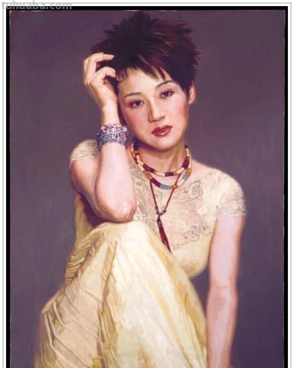 现代无与伦比著名油画大师陈逸飞四十五幅传世经典油画作品赏析