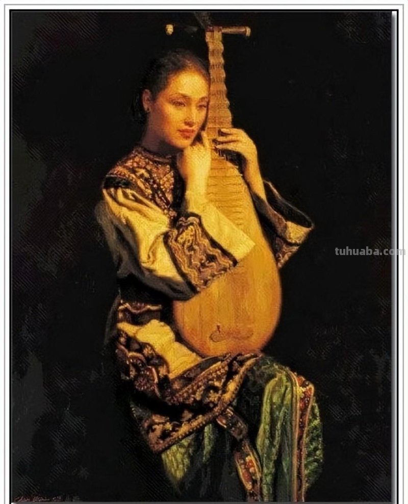 现代无与伦比著名油画大师陈逸飞四十五幅传世经典油画作品赏析