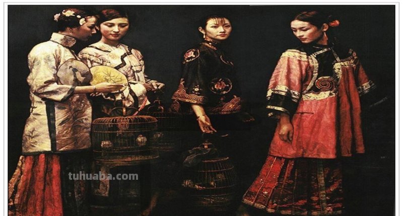 现代无与伦比著名油画大师陈逸飞四十五幅传世经典油画作品赏析