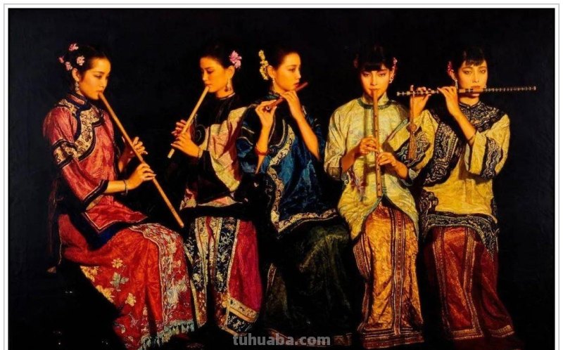 现代无与伦比著名油画大师陈逸飞四十五幅传世经典油画作品赏析