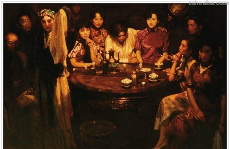 现代无与伦比著名油画大师陈逸飞四十五幅传世经典油画作品赏析