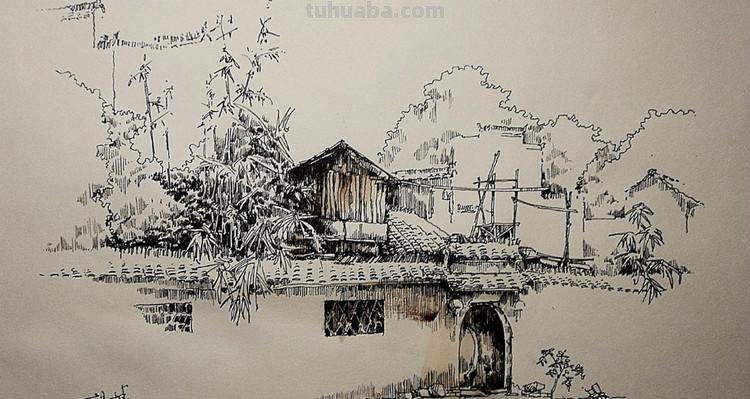 「转载美术」一组古镇速写作品欣赏