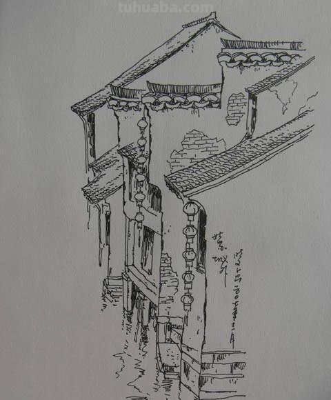 「转载美术」一组古镇速写作品欣赏