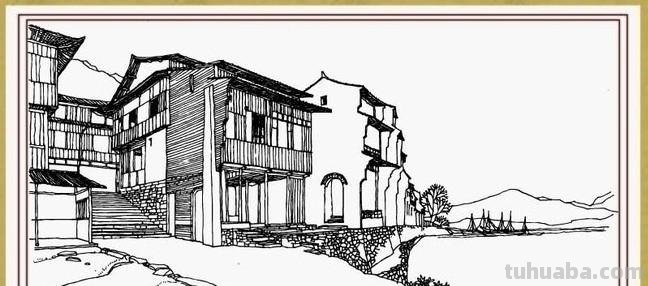 「转载美术」一组古镇速写作品欣赏