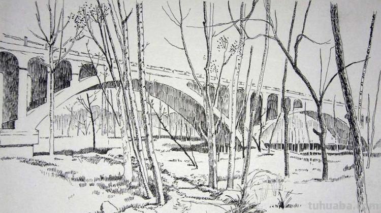 「转载美术」一组古镇速写作品欣赏