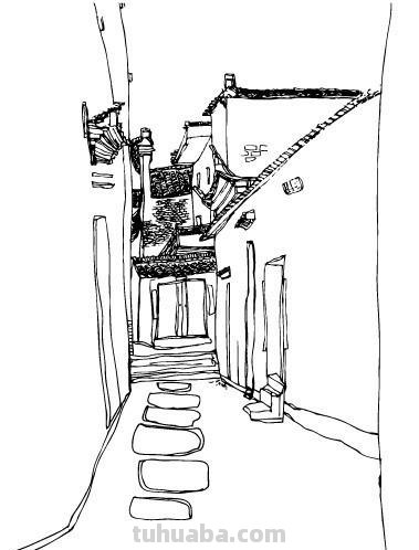 「转载美术」一组古镇速写作品欣赏