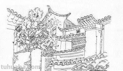 「转载美术」一组古镇速写作品欣赏