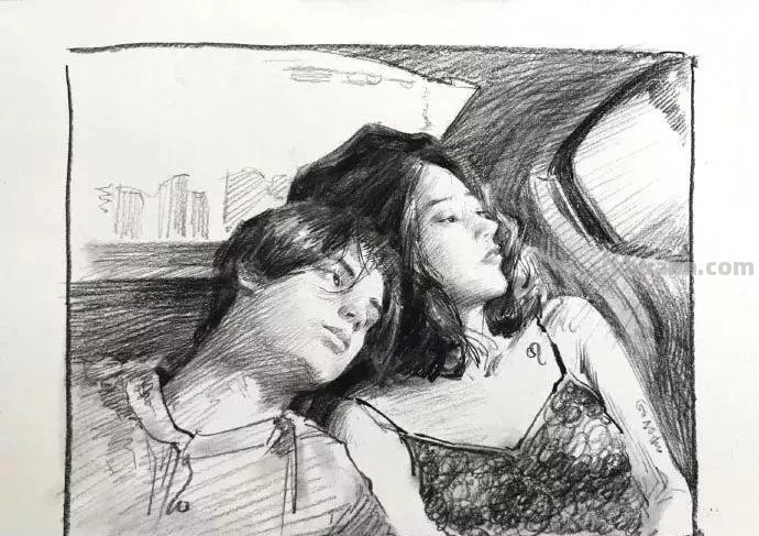 速写大佬作品，每一幅都堪称佳作