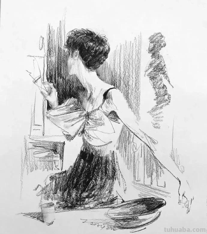 速写大佬作品，每一幅都堪称佳作