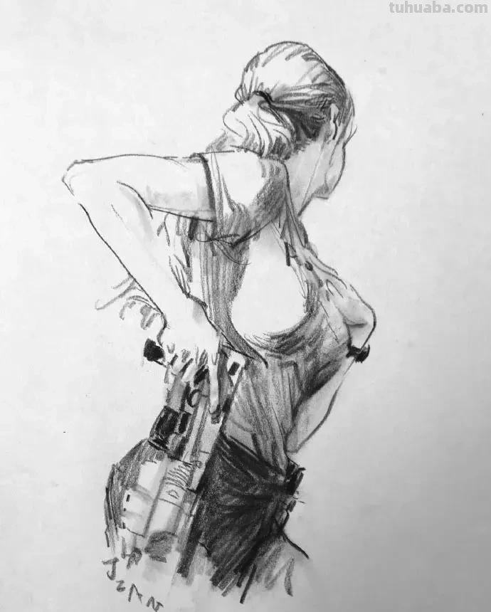 速写大佬作品，每一幅都堪称佳作