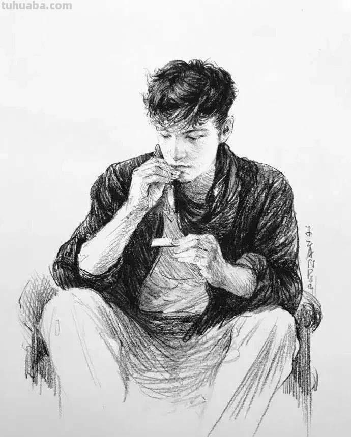 速写大佬作品，每一幅都堪称佳作