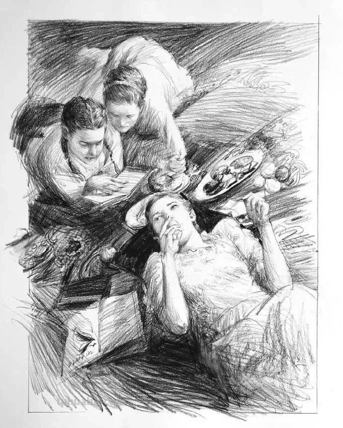 速写大佬作品，每一幅都堪称佳作