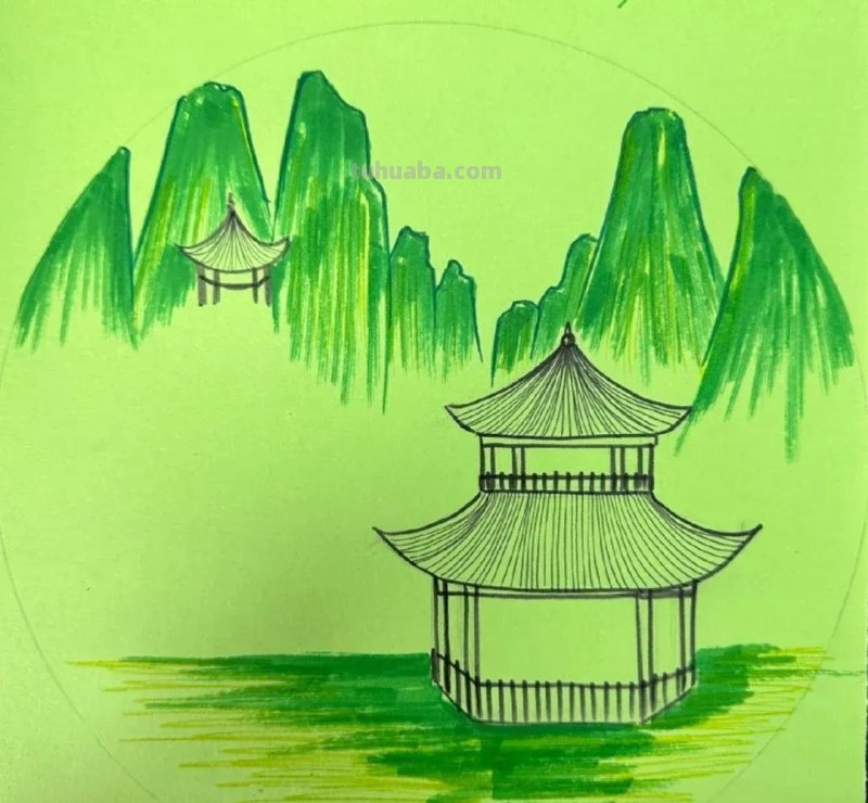 超治愈系的“国风动漫”美醉的春意，最新的春日创意主题绘画