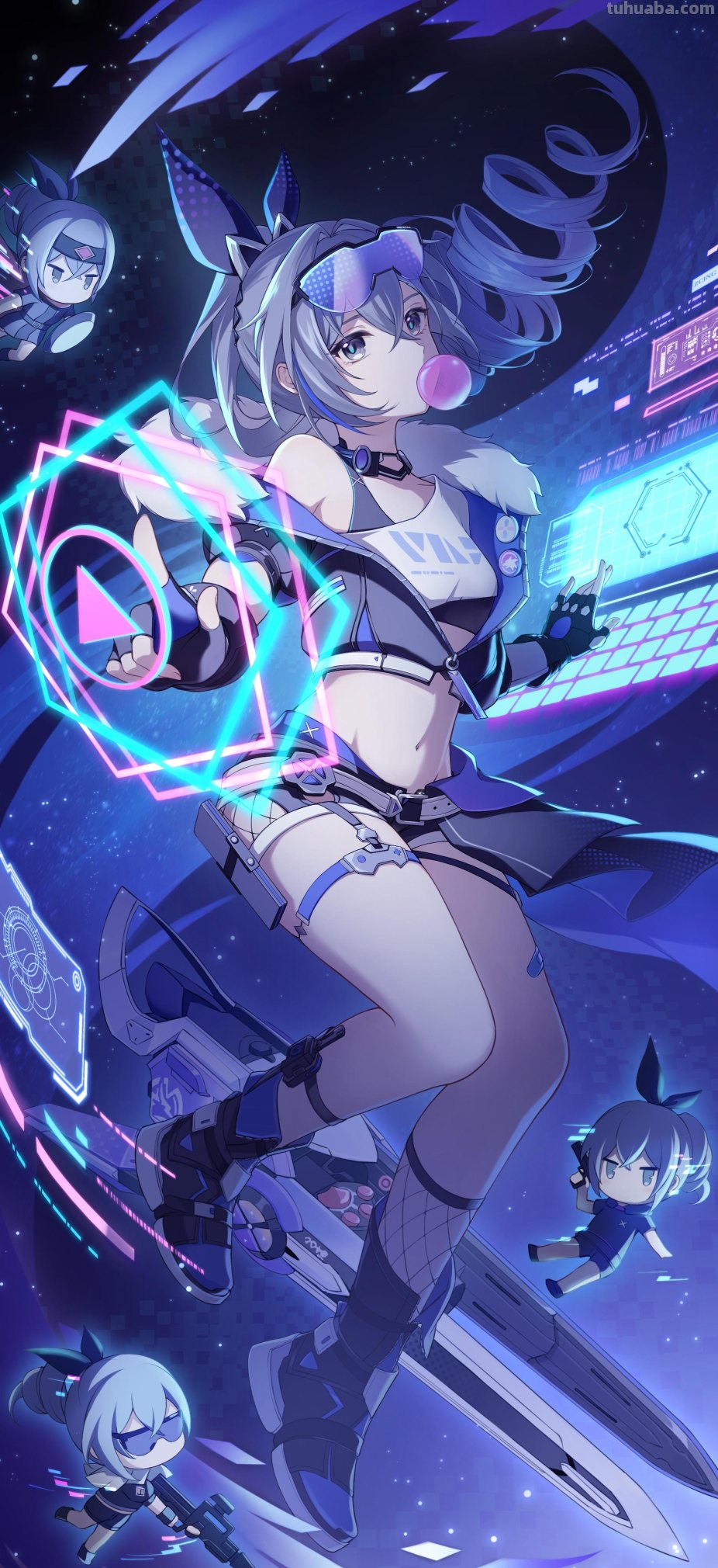 精选动漫美图-喜欢鸭鸭吗