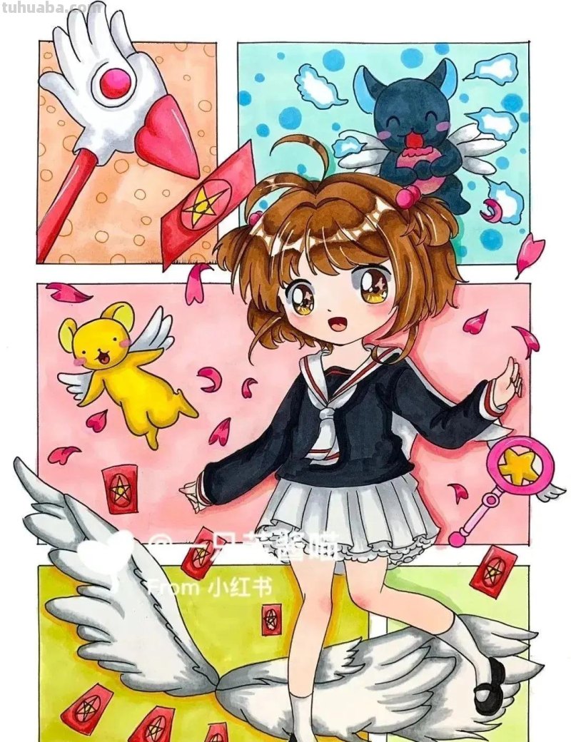 77种Q版动漫绘画素材！人物，动物，动画应有尽有，收藏起来用哦