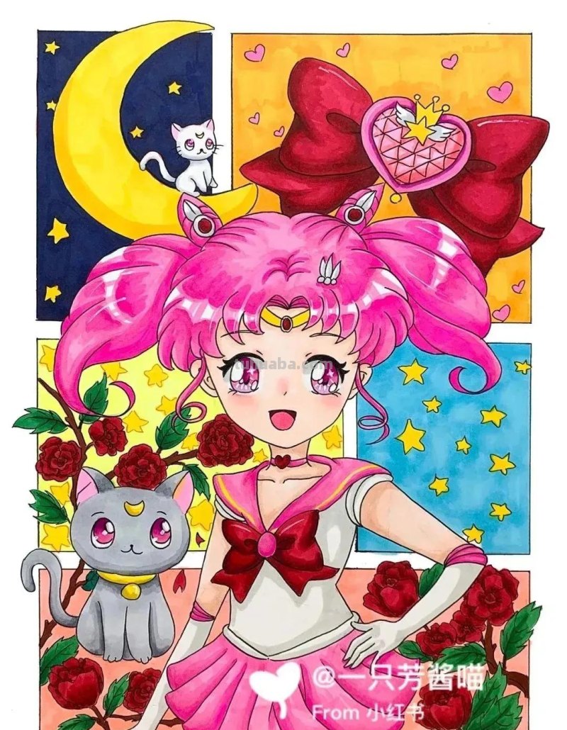 77种Q版动漫绘画素材！人物，动物，动画应有尽有，收藏起来用哦