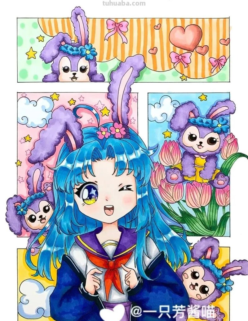 77种Q版动漫绘画素材！人物，动物，动画应有尽有，收藏起来用哦