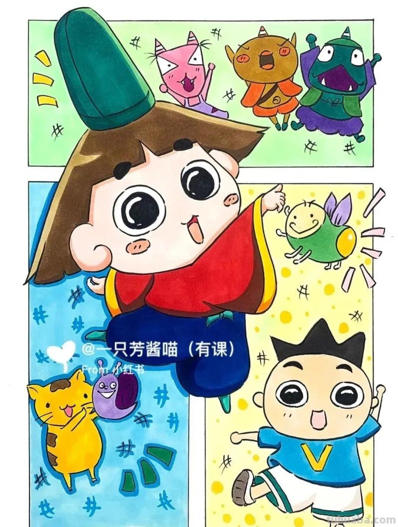 77种Q版动漫绘画素材！人物，动物，动画应有尽有，收藏起来用哦