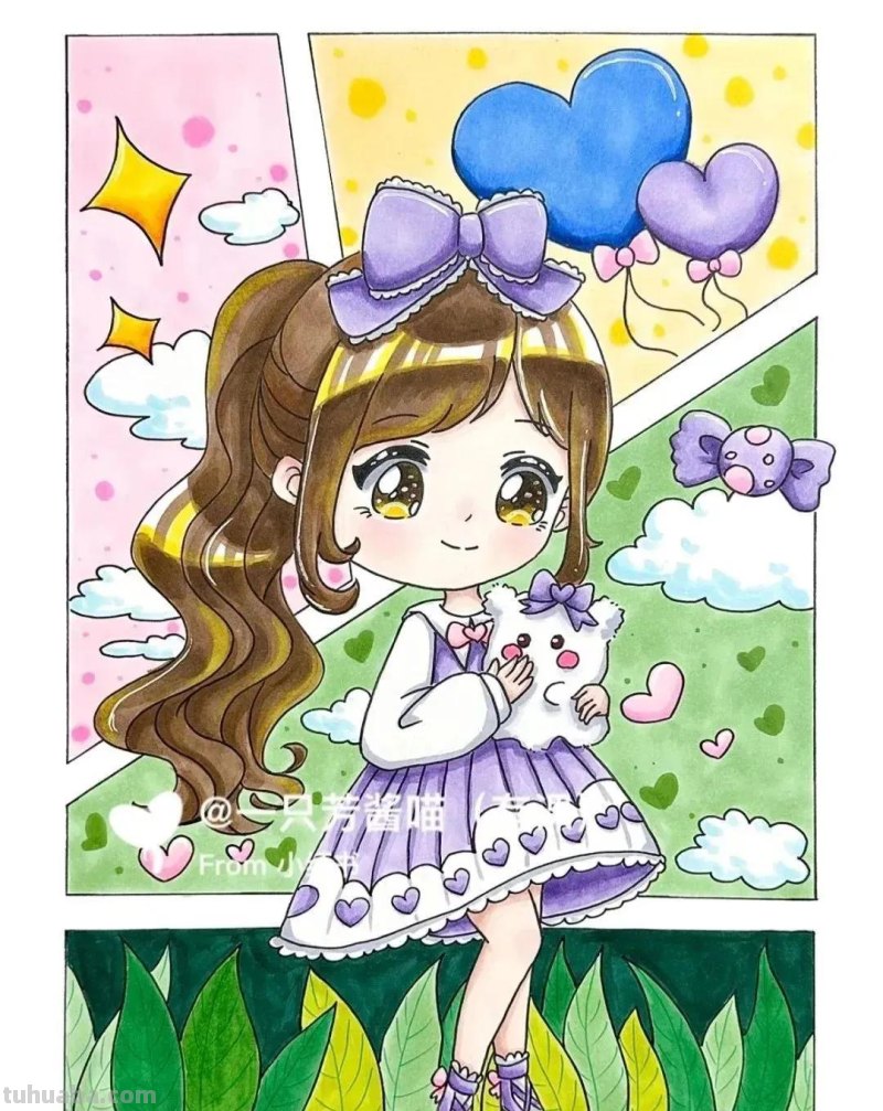 77种Q版动漫绘画素材！人物，动物，动画应有尽有，收藏起来用哦