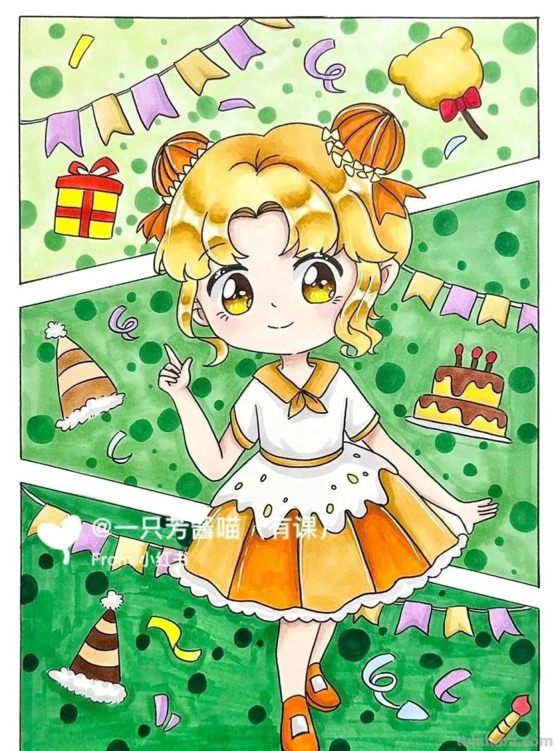 77种Q版动漫绘画素材！人物，动物，动画应有尽有，收藏起来用哦