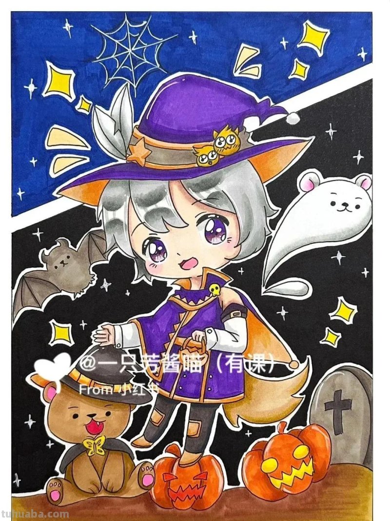 77种Q版动漫绘画素材！人物，动物，动画应有尽有，收藏起来用哦