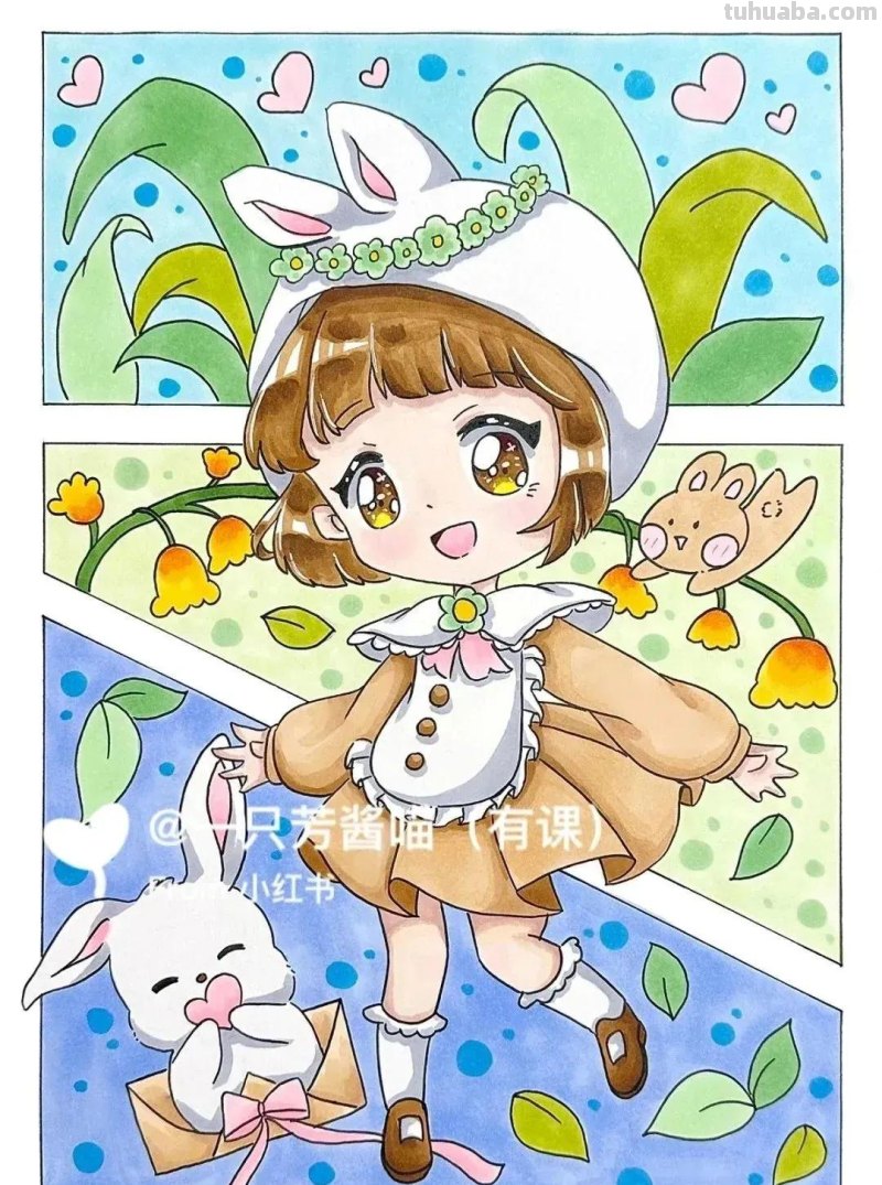 77种Q版动漫绘画素材！人物，动物，动画应有尽有，收藏起来用哦