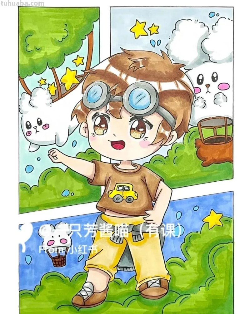 77种Q版动漫绘画素材！人物，动物，动画应有尽有，收藏起来用哦