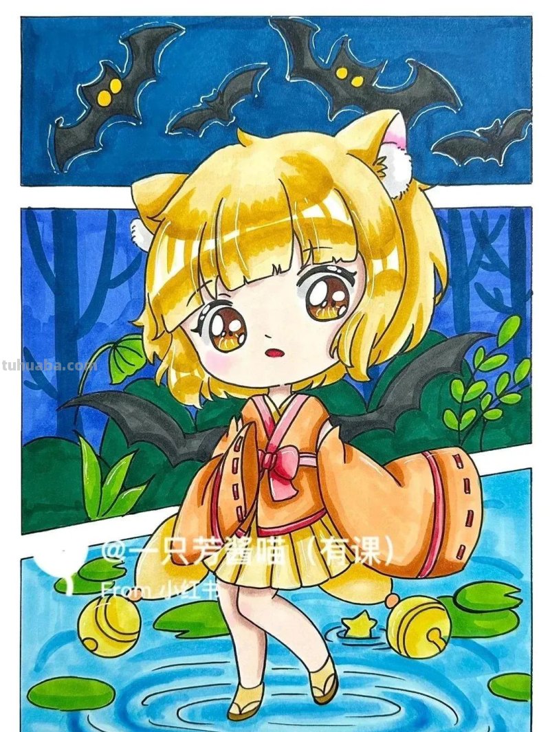 77种Q版动漫绘画素材！人物，动物，动画应有尽有，收藏起来用哦