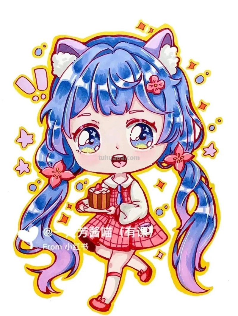 77种Q版动漫绘画素材！人物，动物，动画应有尽有，收藏起来用哦