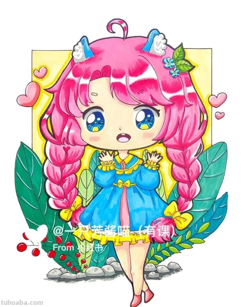 77种Q版动漫绘画素材！人物，动物，动画应有尽有，收藏起来用哦